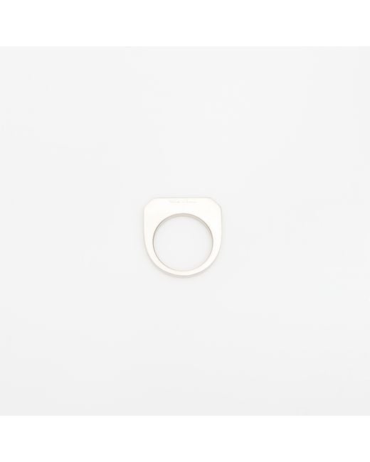 Rick Owens White Ring Hollywood Ring