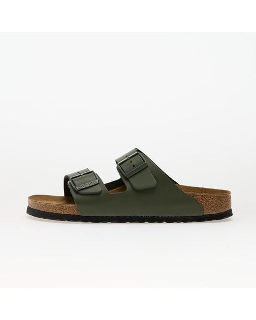 Birkenstock Green Sneakers Arizona Natural Leather for men
