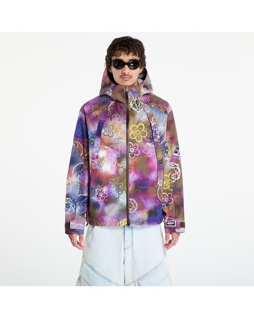 KENZO Jacket X Futura 2000 Short Windbreaker in Purple for Men | Lyst