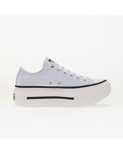 Converse White Sneakers Chuck Taylor All Star Lift Double Stack