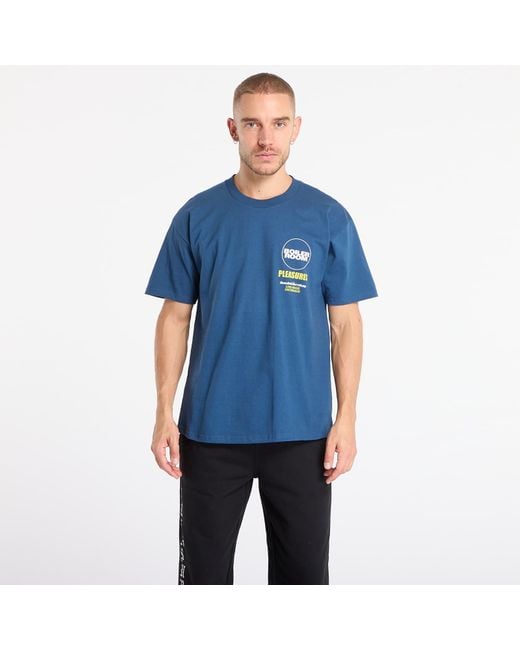 Magietta Peasures Turntabe T-Shirt Bue di Pleasures in Blue da Uomo