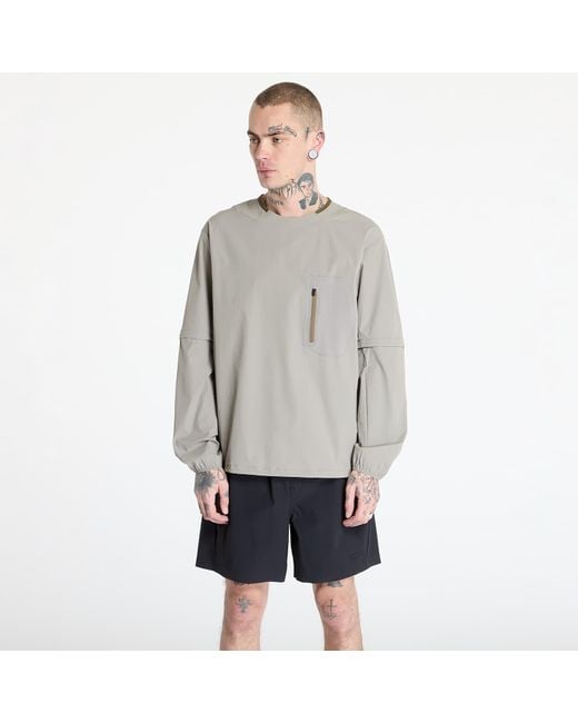 Oakley Gray T-Shirt Latitude Flight Convert Shell Tee for men