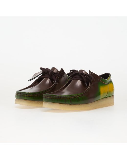 Clarks Green Shoes Wallabee for men