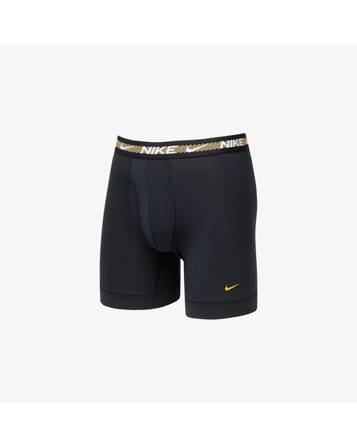 Nike Ultra Stretch Micro Dri-fit Boxer Brief 3-pack in het Black voor heren