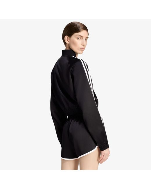 Adidas Originals Black Satin Sst Jacket