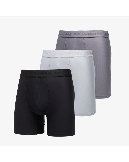 Under Armour Blue Performance Tech Mesh Mod 6In 3-Pack for men