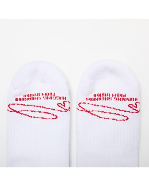 Chaussettes footshop basic crew socks 3-pack 39-42 FTSHP en coloris White