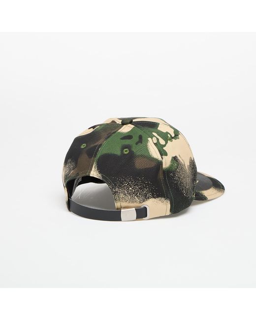 A Bathing Ape Green Map Camo Cap