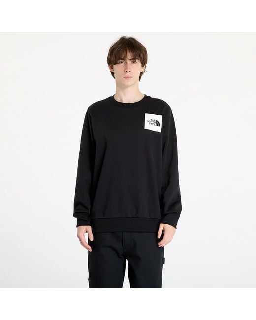 The North Face Black Sweatshirt Fine Crewneck Sweatshirt for men