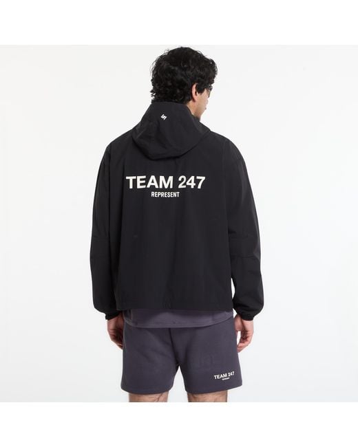 Giacca 247 Tea Track Jacket di Represent in Black
