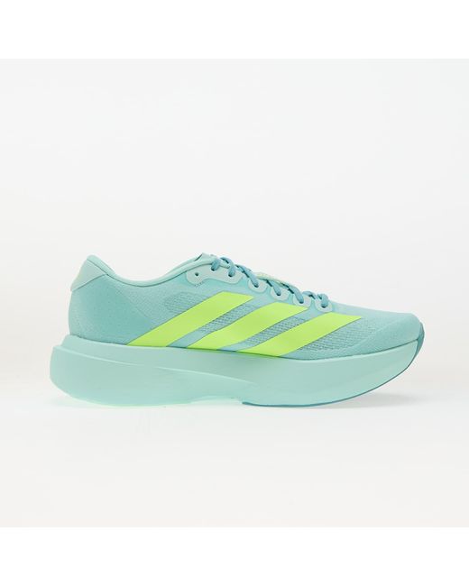 Adidas Originals Green Sneakers Adidas Adizero Evo Sl Semi Flash Aqua/ Lucid Lemon/ Mint Ton Eur