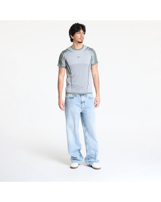 Reebok T-Shirt Lab Tech Tee Chalk/ Breakaway in Blue für Herren