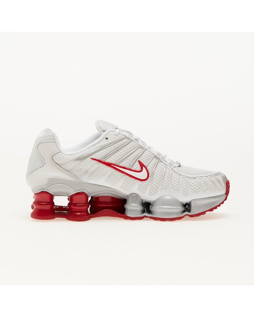 W shox tl platinum tint/ white-gym red Nike