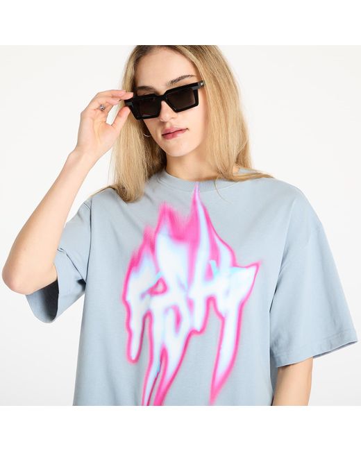 FTSHP Blue T-Shirt Walking Art T-Shirt