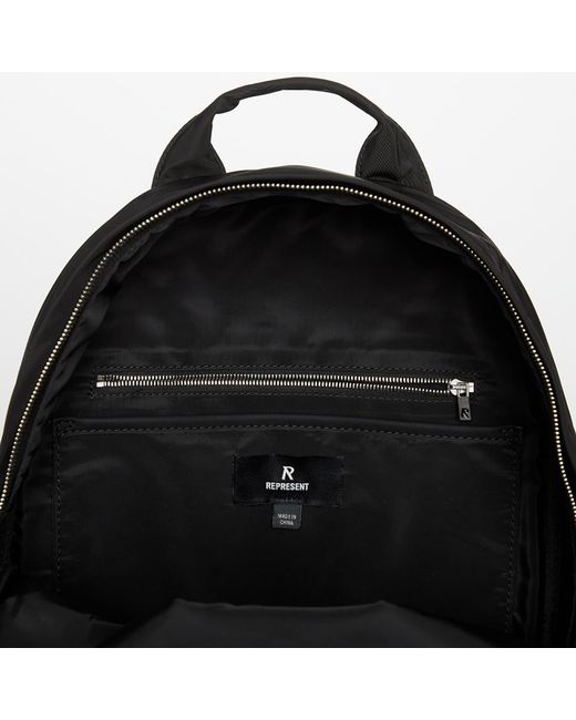 Represent Black Nylon Backpack for men