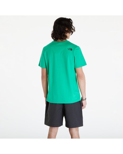 The North Face Green S/s Fine Tee for men