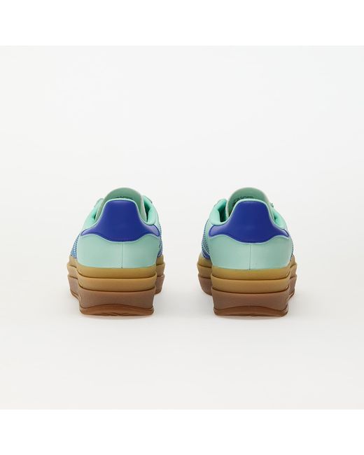 Adidas Originals Blue Sneakers Adidas Gazelle Bold W Clear Mint/ Lucid/ Metallic Eur