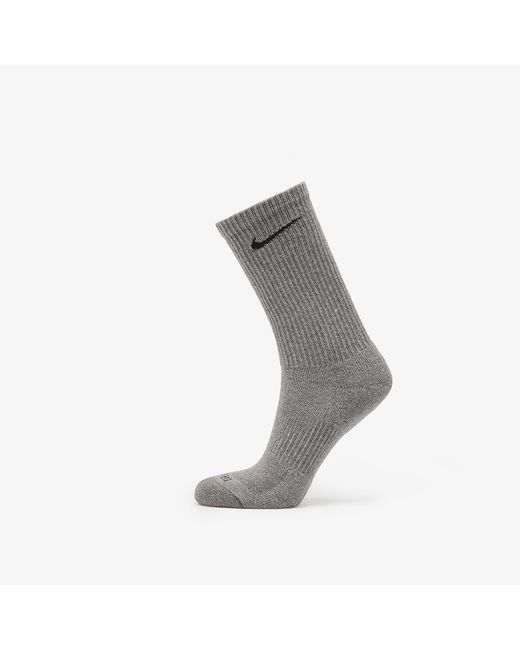 Nike Sokken Everyday Plus Cushioned Training Crew Socks 6-Pack in het Metallic