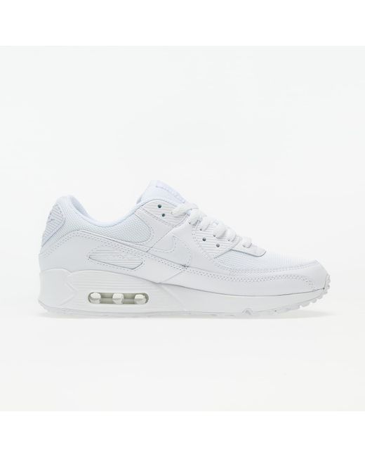 Baskets air max 90 white/ white-white-wolf grey eur 40.5 Nike pour homme