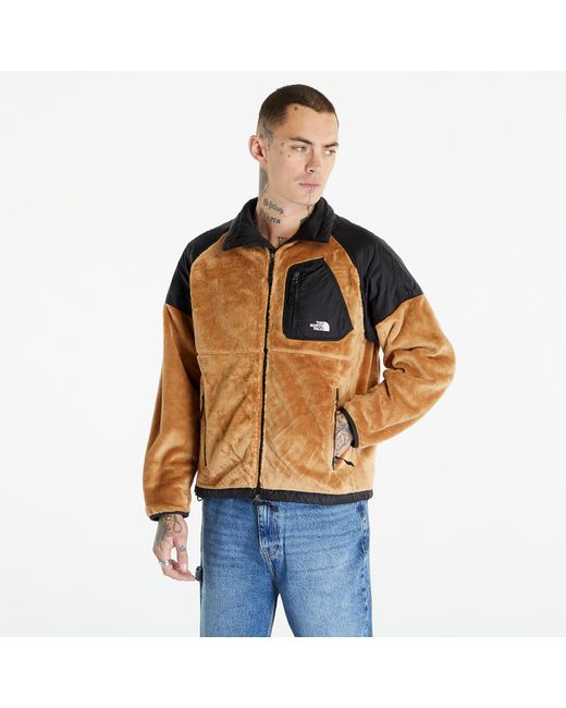 The North Face Blue Jacket Versa Velour Jacket Almond Butter/ Tnf Black S for men