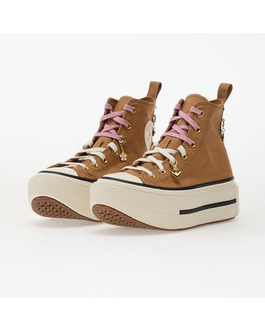 Converse Natural Sneakers Chuck Taylor All Star Double Stack