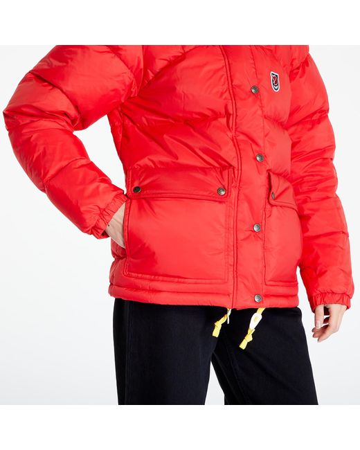 Fjallraven Red Expedition Down Lite Jacket W True