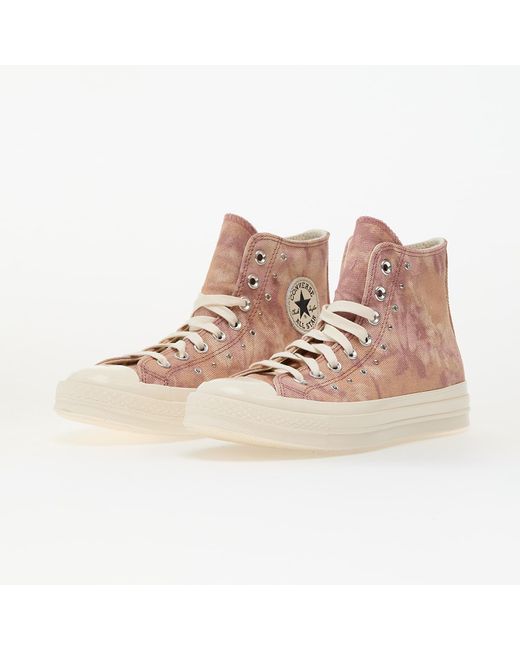 Converse Natural Sneakers Chuck 70 Washed Denim Light Saddle/ Egret/ Egret