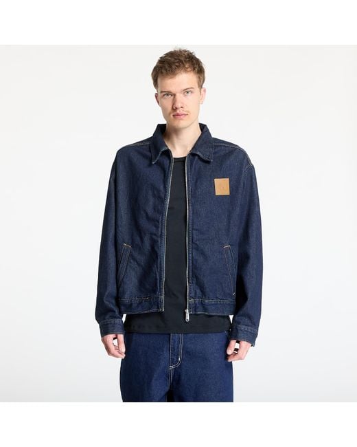 Calvin Klein Jacke Jeans Relaxed Zip Jacket in Blue für Herren