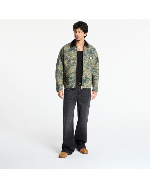Carhartt Green Jacke Og Detroit Jacket Camo Combi/ Stone Washed