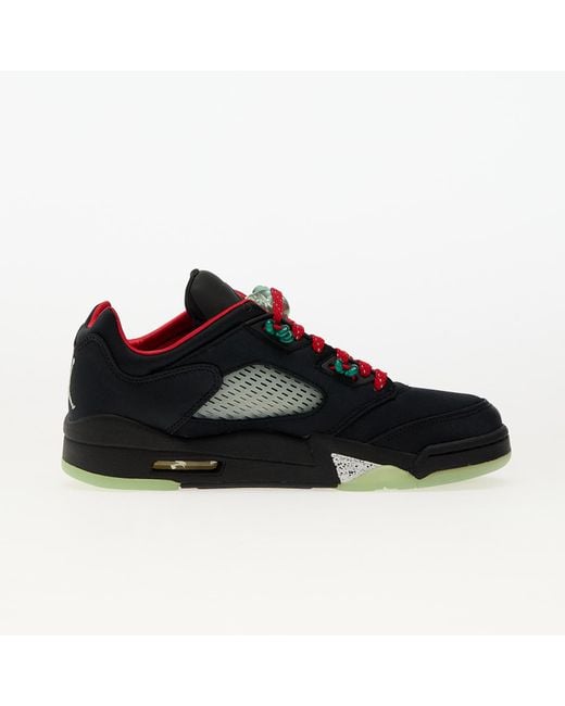 Sneakers Air 5 Retro Low Sp/ Classic Jade-Fire Eur di Nike in Black da Uomo