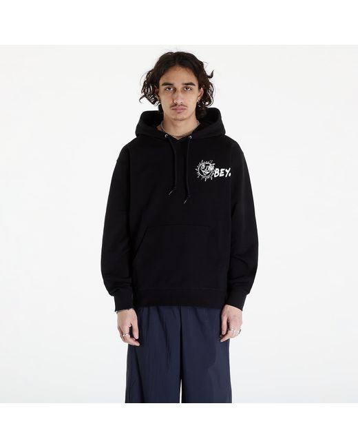 Obey Black Obey Disorder Hoodie for men