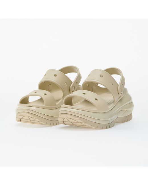 CROCSTM Natural Sneakers Classic Mega Crush Sandal