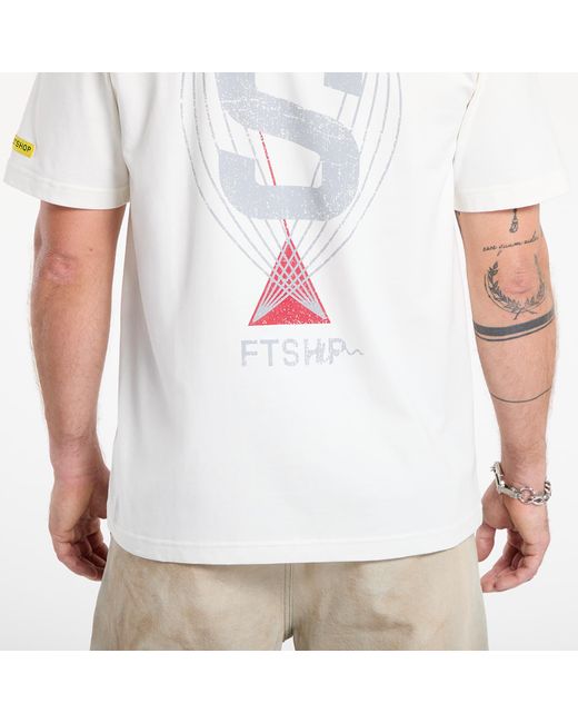 Adidas Originals White T-Shirt Adidas X Footshop X Sparta T-Shirt Crest