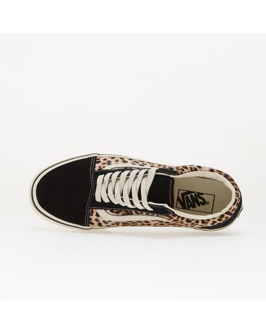 Vans Brown Sneakers Old Skool/ Leopard