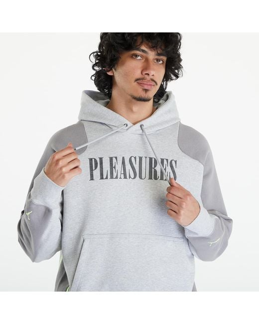 PUMA Gray X Pleasures Hoodie for men