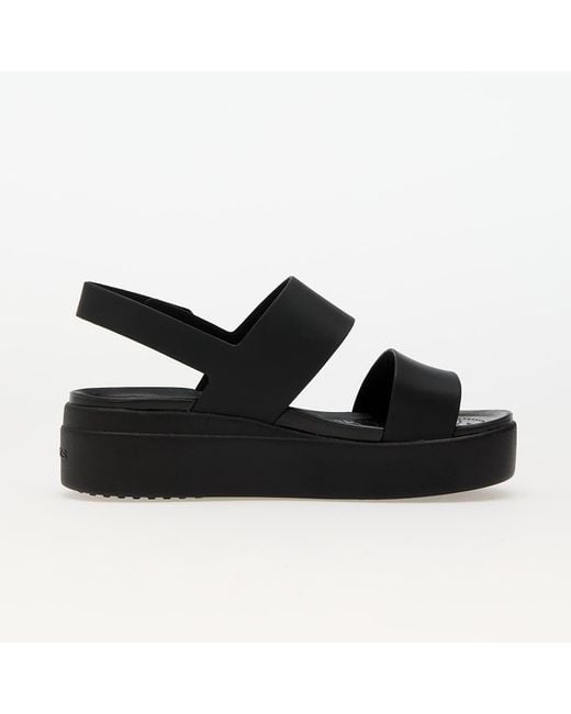 CROCSTM Black Sneakers Brooklyn Low Wedge Eur