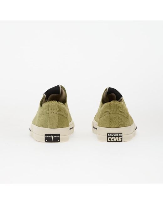 Sneakers X Converse Fur Shoes di Rick Owens in Green