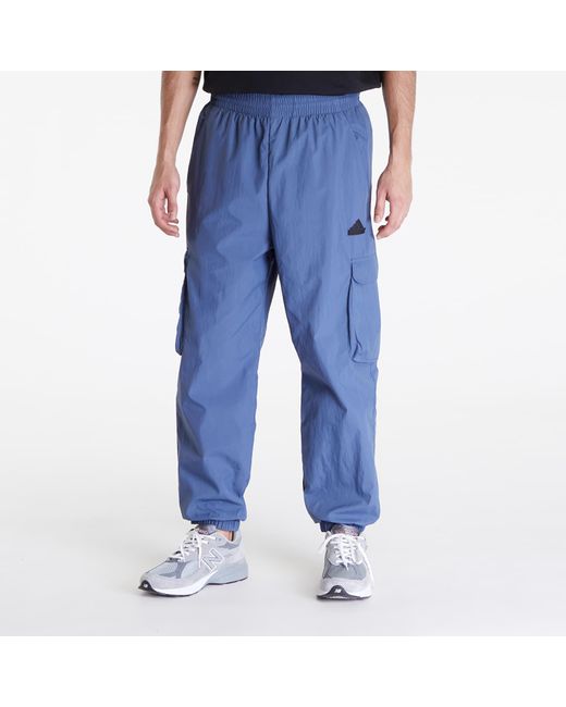 Adidas Originals Blue Adidas City Escape Q2 Cargo Pant for men
