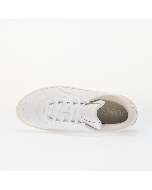 PUMA White Sneakers Ca Luxe -Warm
