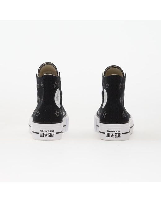 Converse Sneakers Chuck Taylor All Star Lift Platform Celestial Hi/ Natural Ivory/ Eur in het Black