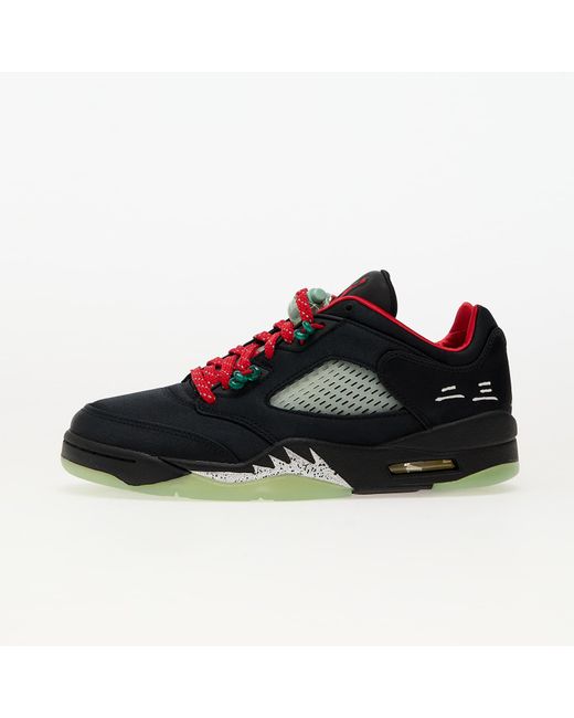 Sneakers Air 5 Retro Low Sp/ Classic Jade-Fire Eur di Nike in Black da Uomo