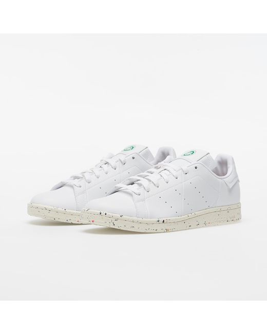 adidas Originals Adidas Stan Smith Clean Classics Ftw White/ Off White/  Green - Lyst