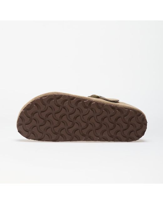Birkenstock Natural Sneakers London Shearling Suede Leather