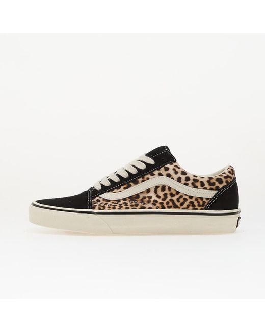 Vans Brown Sneakers Old Skool/ Leopard