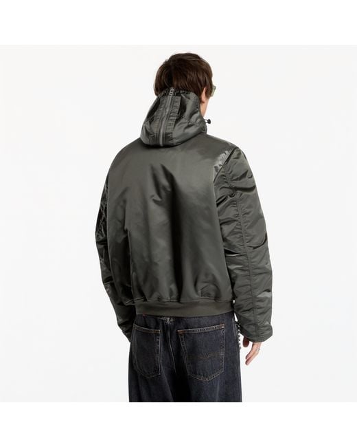 Alpha Industries Gray Jacket N-2B Base Uv for men