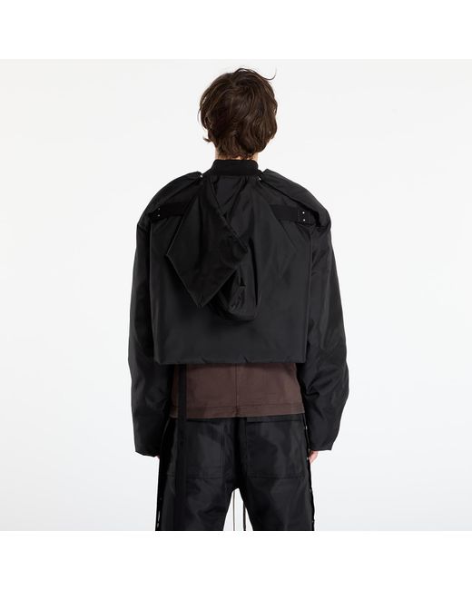Rick Owens Black Jacket Convertible Jacket for men