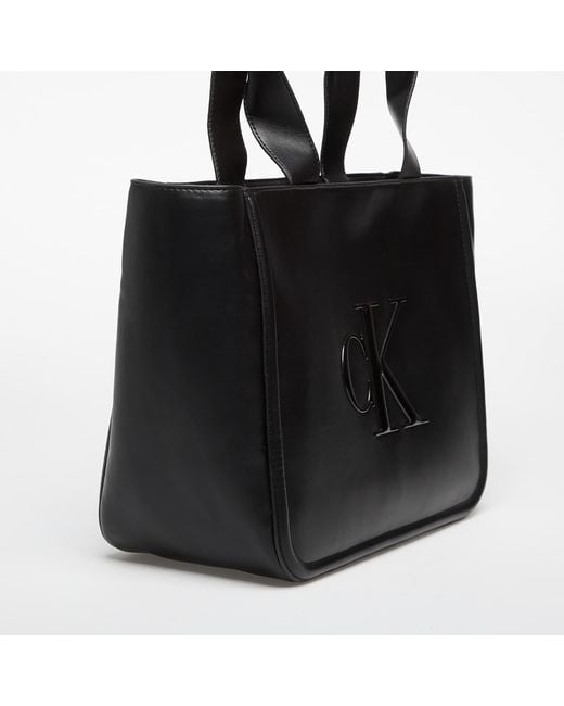 Calvin Klein Black Bold Medium Tote