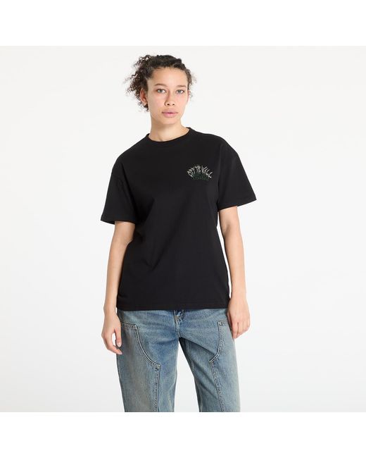Vans Black T-Shirt Metal University Oversized Ss Tee