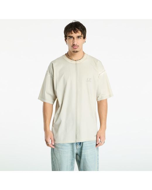 C P Company T-Shirt 24/1 Jersey Short Sleeve Printed Logo T-Shirt in het Multicolor voor heren