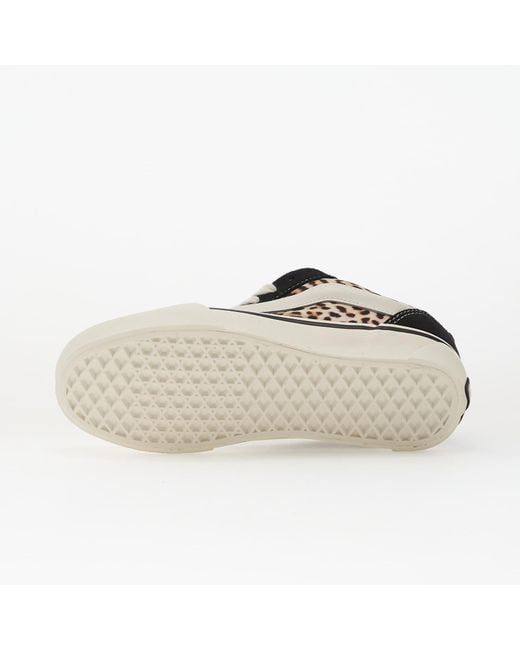 Vans Black Sneakers Knu Skool/ Leopard